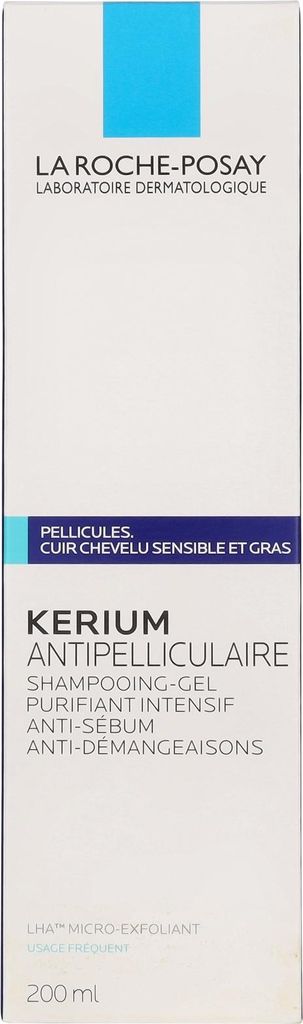 Kerium Shampoo Anti-Forfora Capelli Grassi 200 Ml Immagine del prodotto 