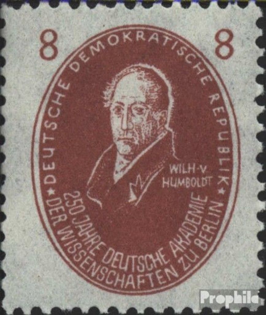 Briefmarken DDR 1950 Mi 264 postfrisch 250 Jahre Dt.Akademie der Wissenschaften