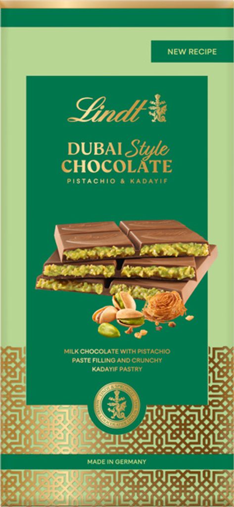 Lindt Dubai Style Chocolate 145g Obrázek produktu 