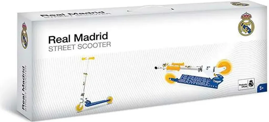 Trottinette Real Madrid pour sport et loisirs enfant - Structure bleue