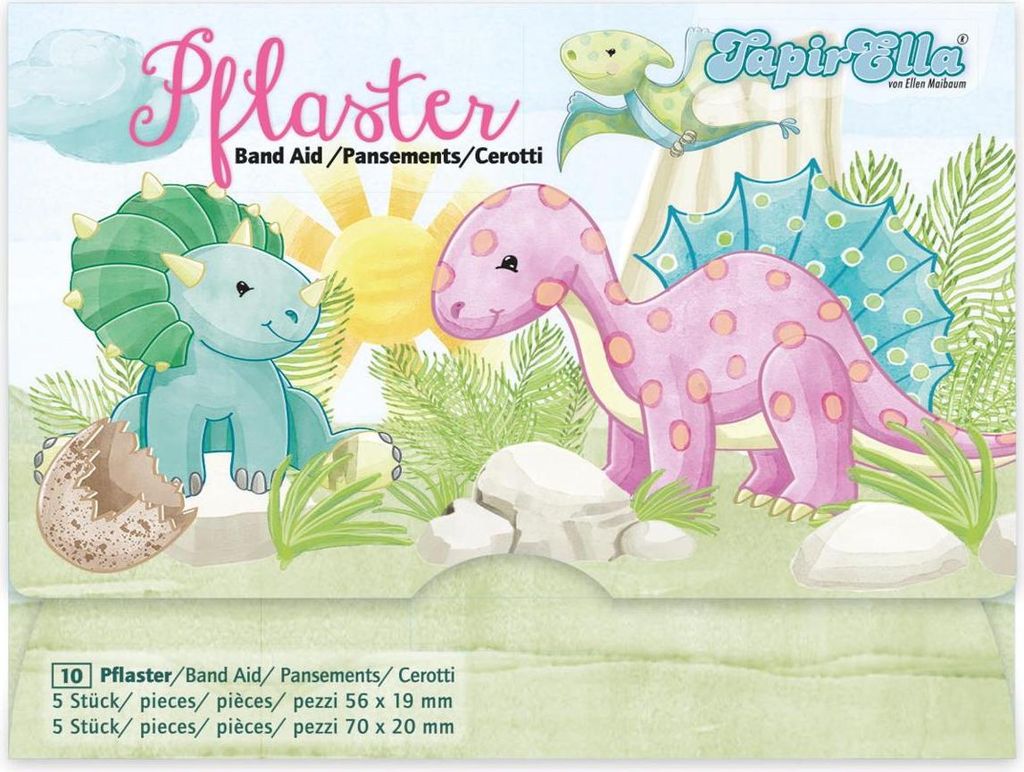Süße Dinos TapirElla Pflasterbriefchen