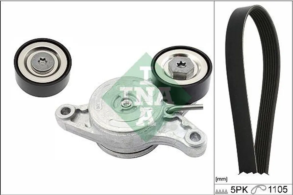 Supprimer Sifflement Moteur avec Kit Courroie INA pour Mini 529015410
