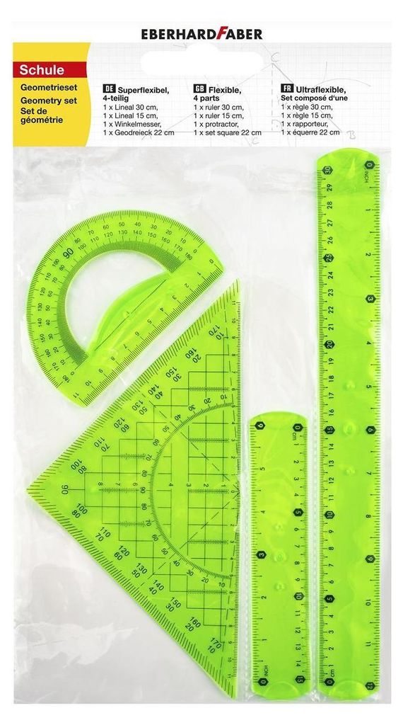 EBERHARD FABER Geometrie-/Zeichenset grün