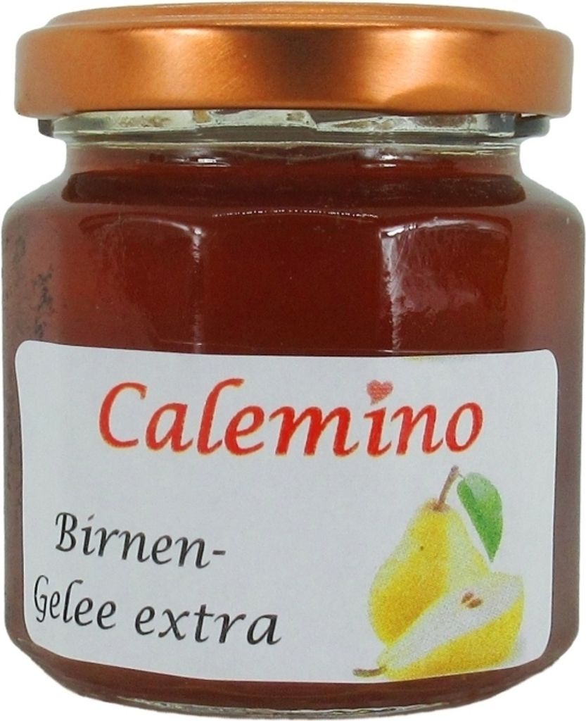 Birnen-Gelee extra mit braunem Rohrzucker 125g