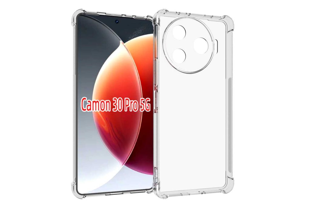 TPU Hülle Clear Armor Soft Case für Tecno Camon 30 Pro 5G (CL8, 6.78'') - transparent