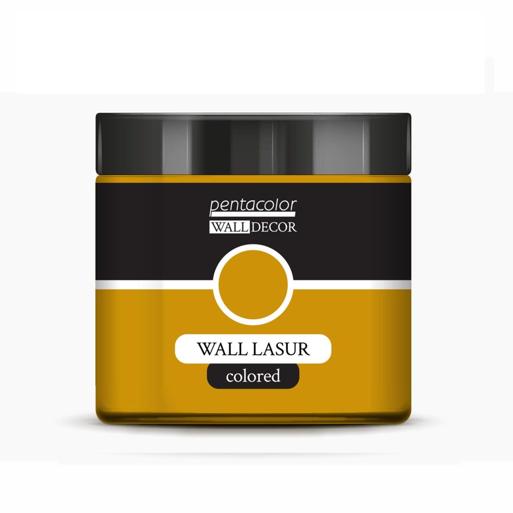 PENTART Wandlasur, Farbig 500 ml, Ocker