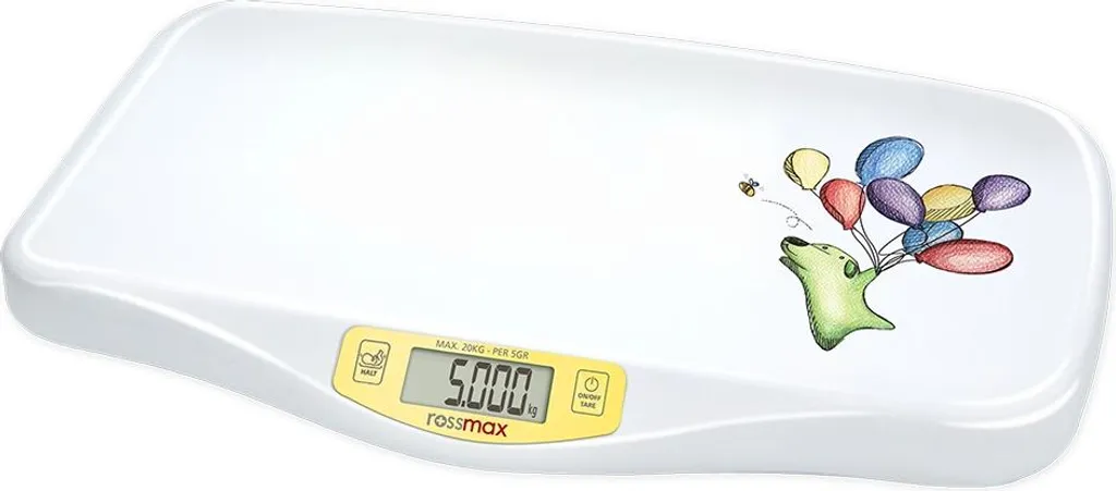 Balance Bébé Rossmax WE300 Fonction Hold Précision 5g Série Qutie