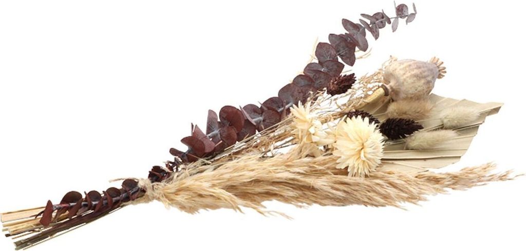 Trockenblumen gemischt Herbst-Strauß 34 cm lang Tisch-Deko Hochzeit Geburtstag