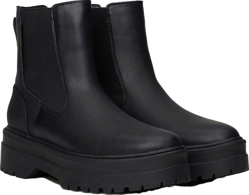 Tommy Hilfiger Damen Stiefeletten FW0FW08162 BDS Farbe: Schwarz Größe: 38