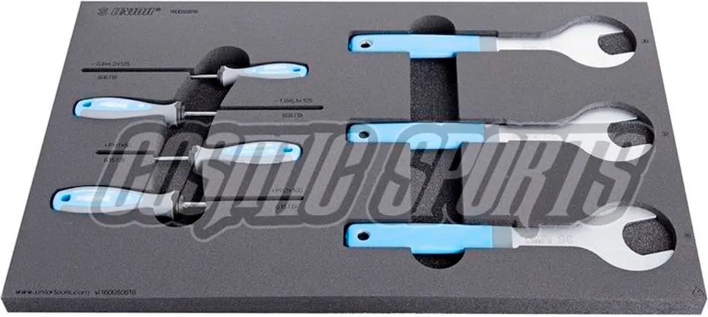 Unior 1600SOS16 Boîte à outils vide noire One Size pour Servante Eurostyle