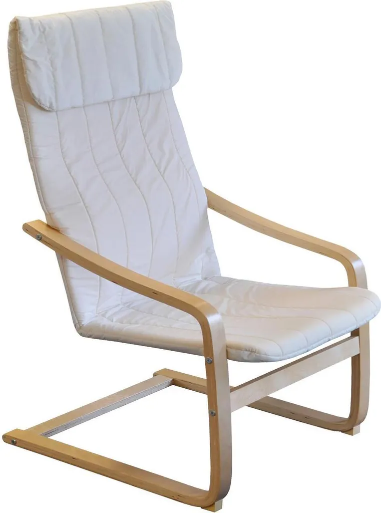 Fauteuil LISA beige K50 : idéal pour créer un coin lecture cosy chez soi