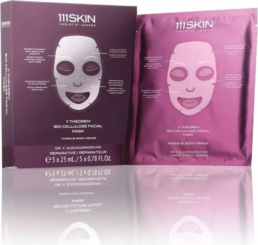 Masque 111SKIN Y Theorem Bio Cellulose : Soin Apaisant Anti-Rougeurs