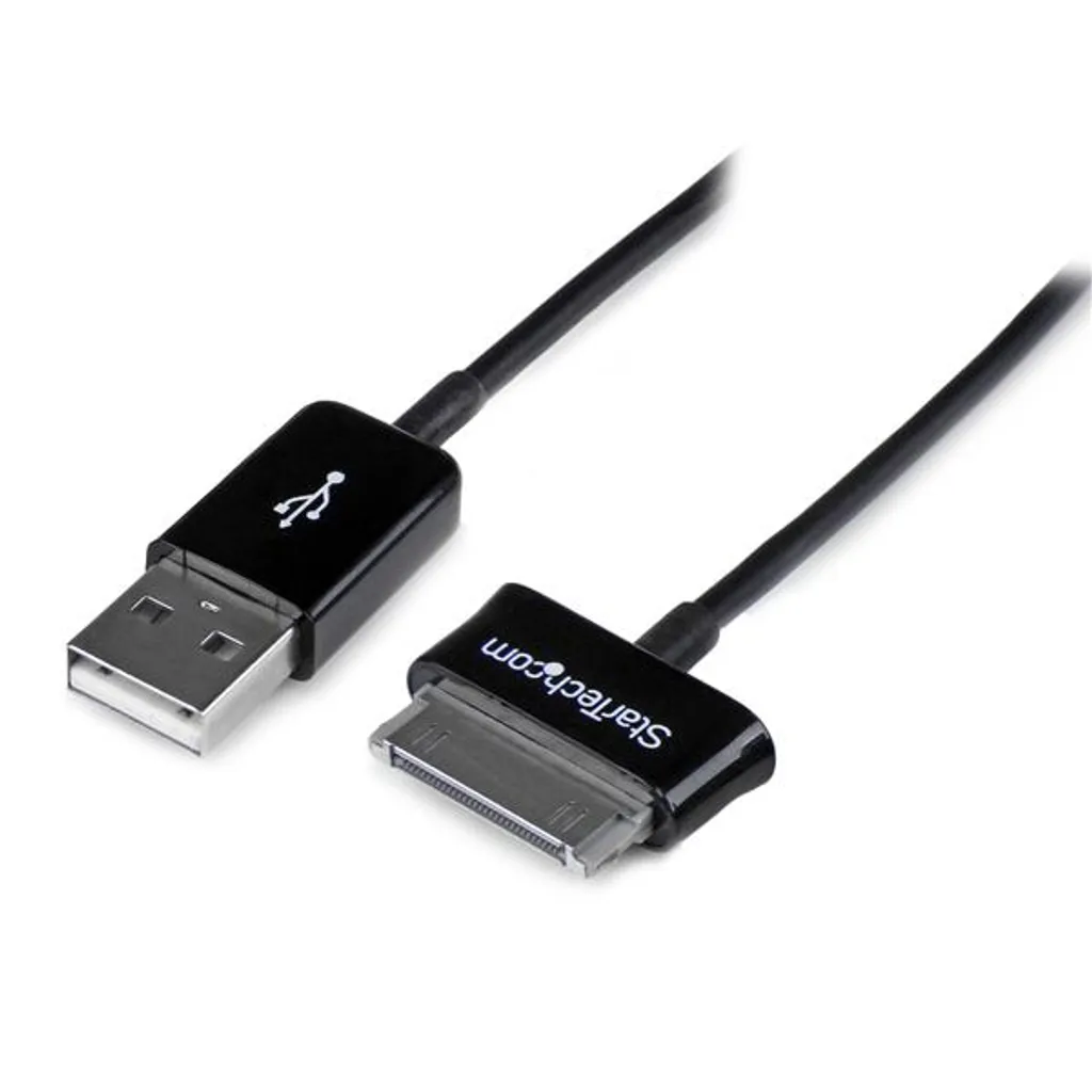 StarTech.com Câble Connecteur Dock 30 Broches vers USB pour Samsung Tab 3m