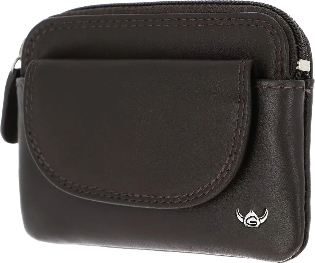 Golden Head 5043 Polo Astuccio Chiavi in Pelle Cognac Marrone - Eleganza Tedesca