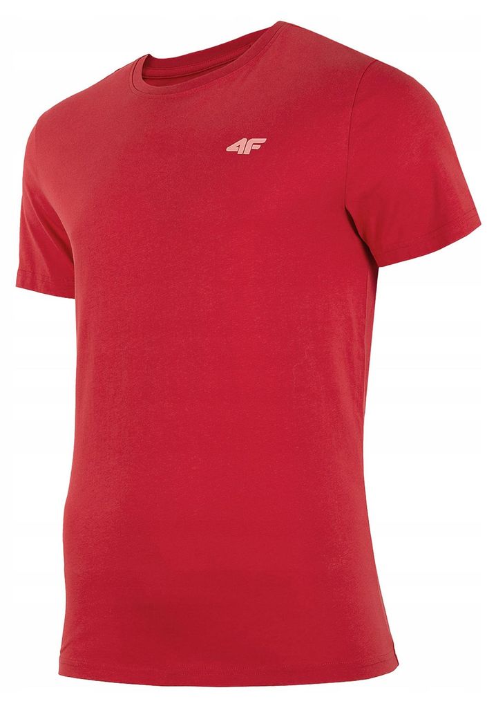 4F - "H4L22" T-Shirt für Herren PP6051 (XL) (Rot)