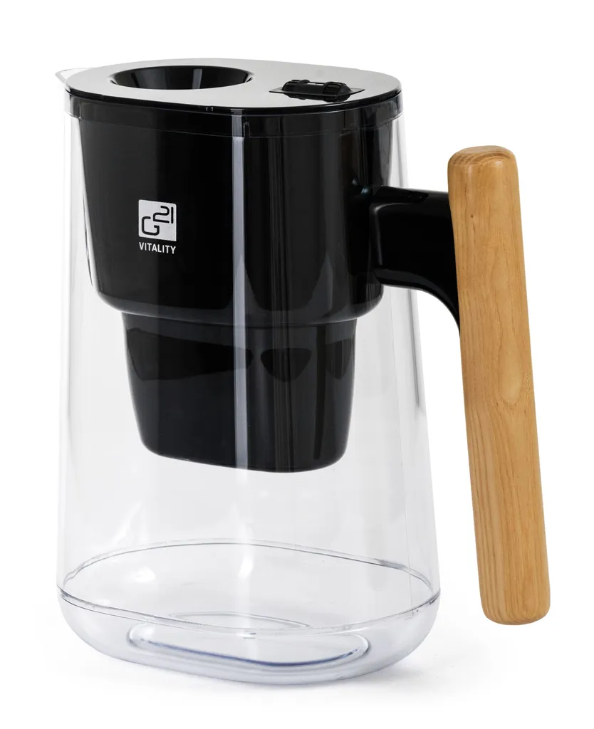 Caraffa Filtrante G21 Nera 2,5L | Risparmia sulla Spesa e Bevi Bene