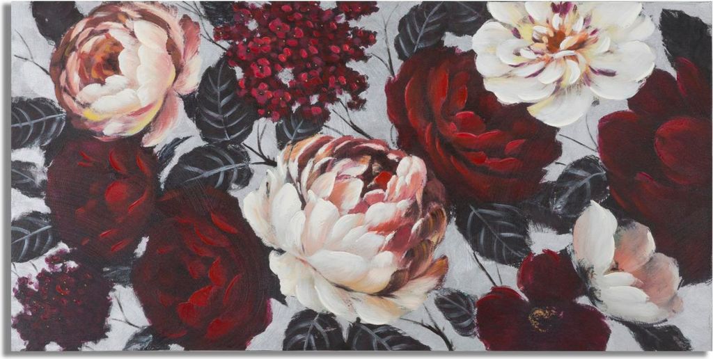 Wandbild Dipinto 150 x 76 x 3,8 cm Pinie Canvas Mehrfarbig
