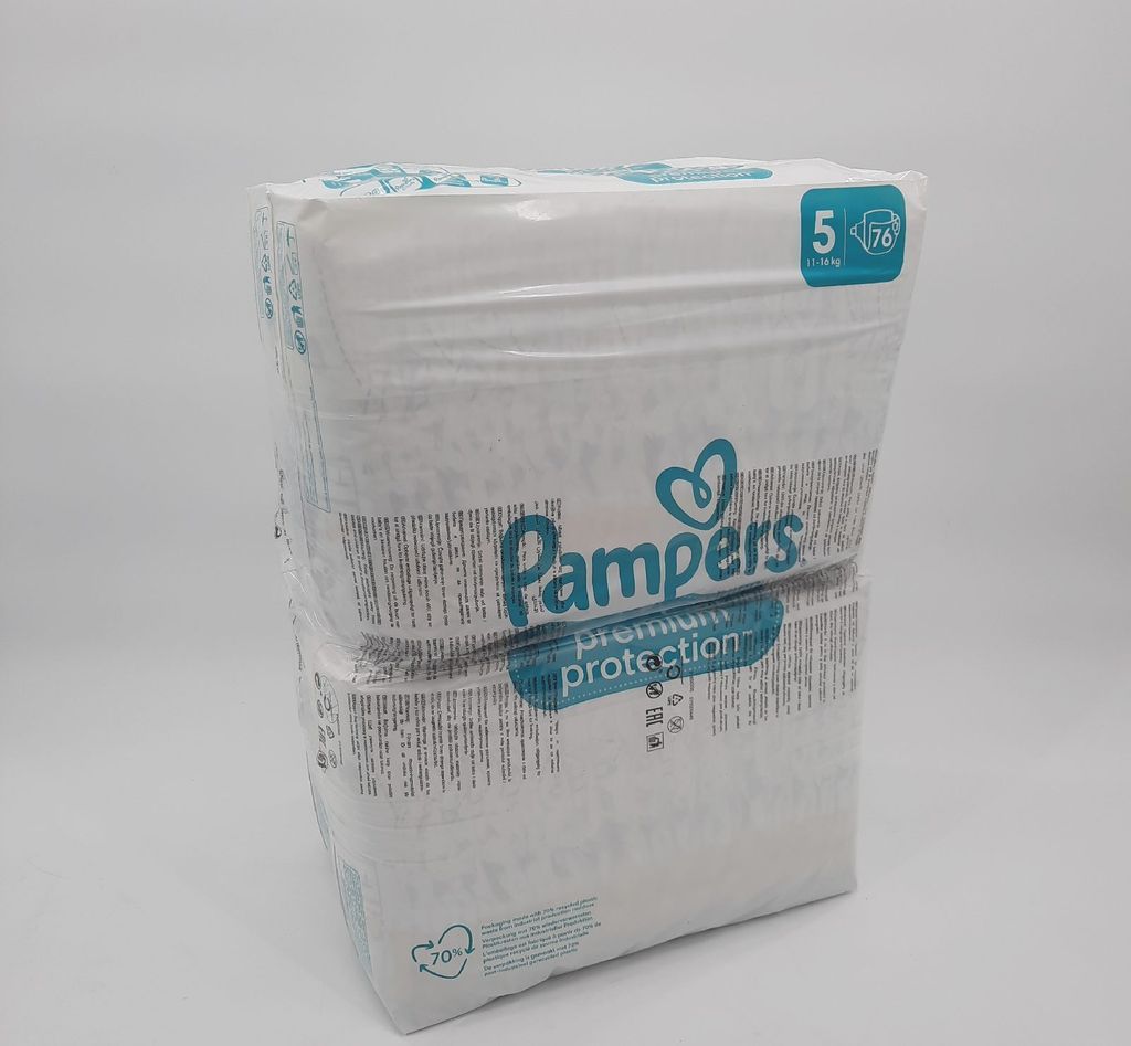 Pampers Premium Protection 5 Junior 11-16kg MonatsBox Obrázok produktu 10