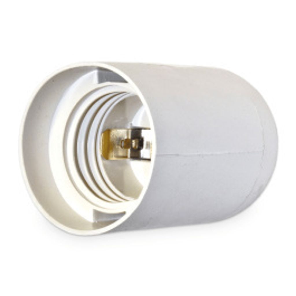 Thermoplastische Fassung weiß E27-6 F-electro F4.0107