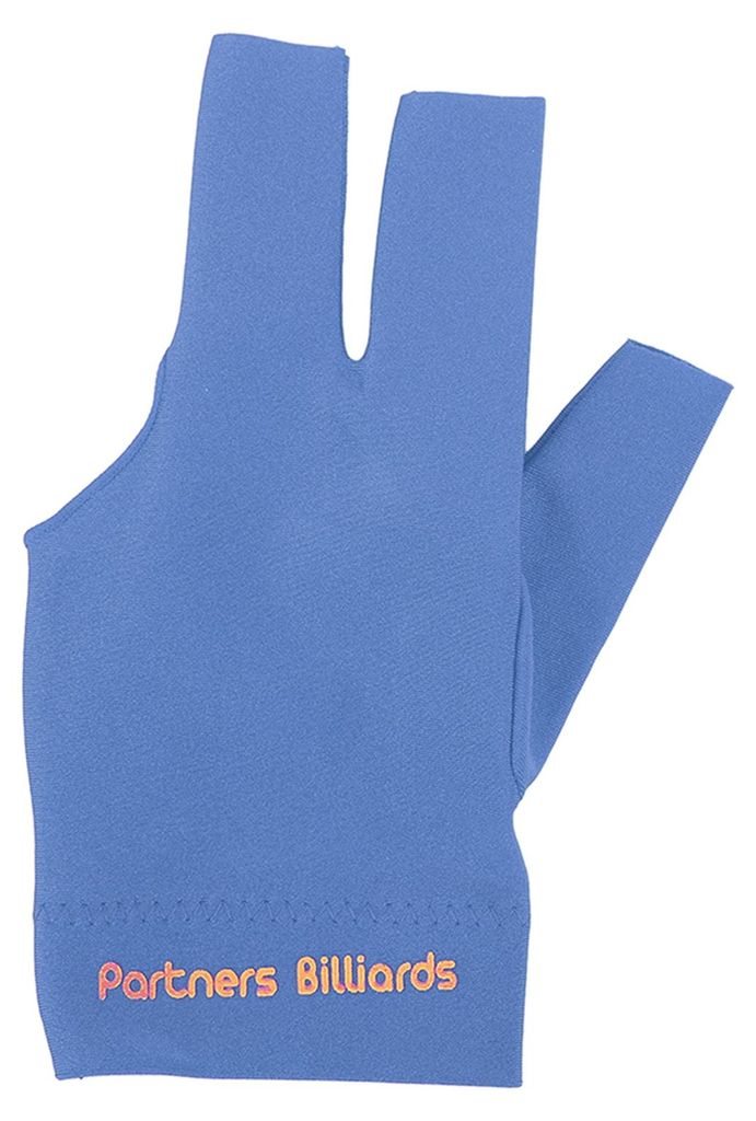 Billard-Pool-Handschuhe, 3 Finger, Queue-Shooter, Snooker, Sport-Handschuh für die linke und rechte Hand, Blau