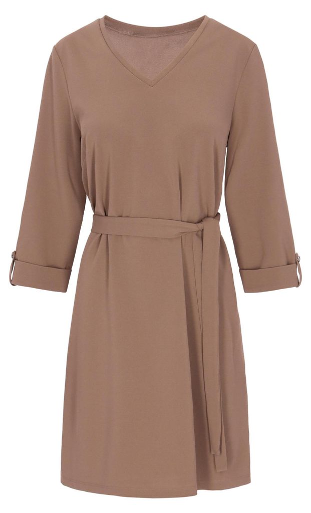 LYNNEA damen kleid - beige,L