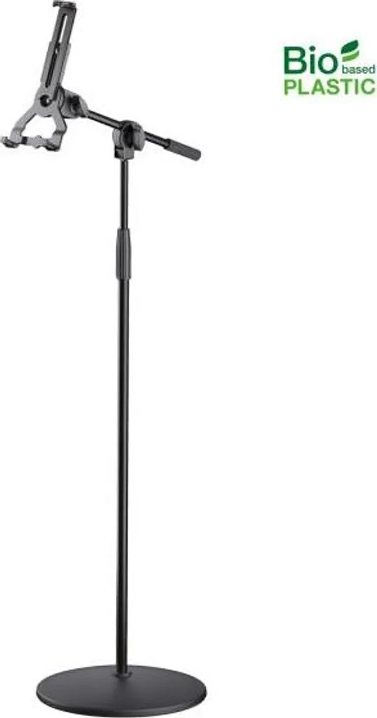 Support Tablette Universel K&M 19789 avec Bras Orientable Robuste