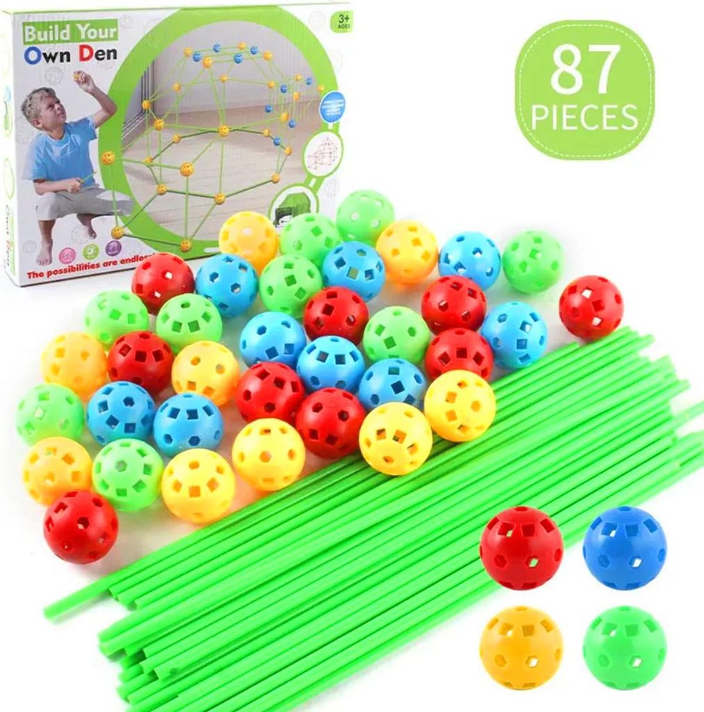 Stavebnice Magická Pevnost 3D pro Děti 87 Dílků na Stavbu Obrázek produktu 