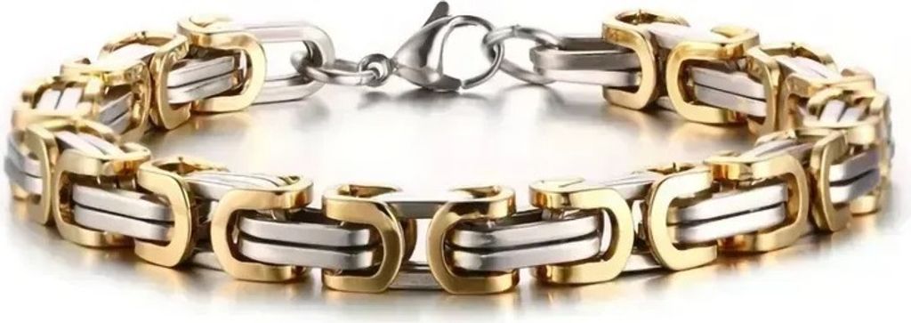 Elegantes Alvara Armband aus Edelstahl in Silber - 20cm KP29851