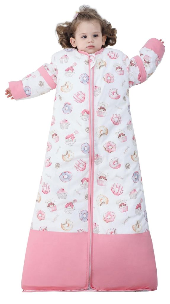 Omgoods - Saco de dormir de invierno para niños, con mangas Imagen del producto 