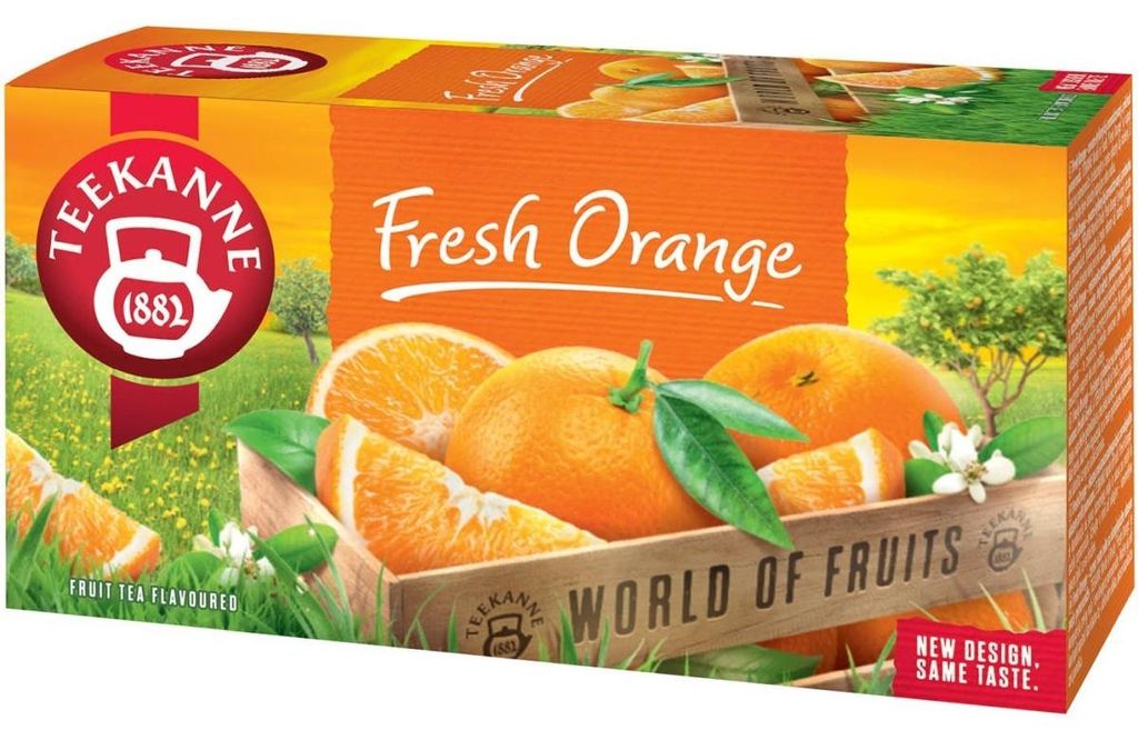 Monde des fruits Teekanne, Orange fraîche, 20x2,25 g Image du produit 