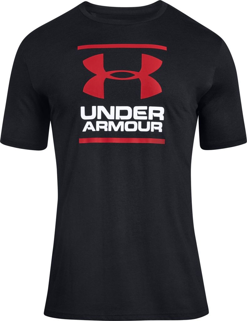Under Armour Ua Gl Foundation Ss T Czarny / Biały / Zdjęcie produktu 