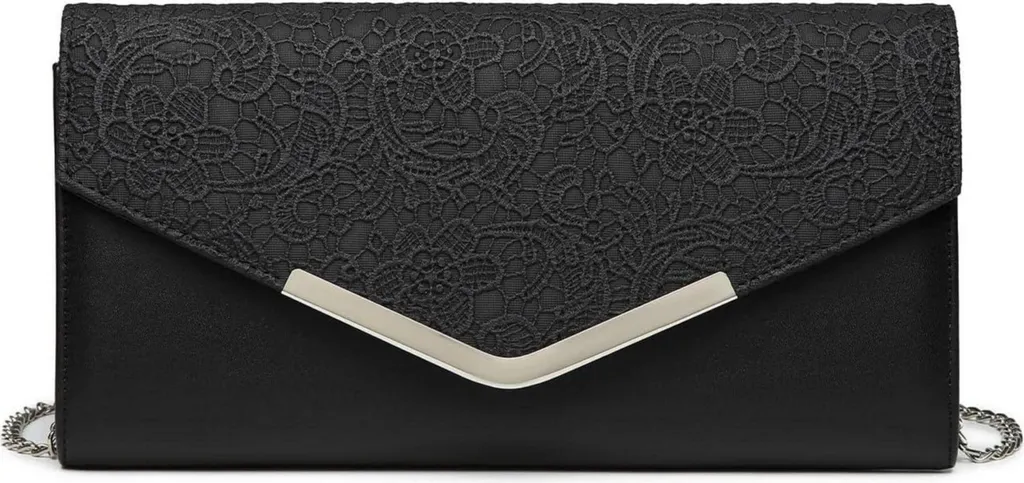 Miss Lulu Borsa da Sera per Matrimonio - Pochette Elegante con Tracolla