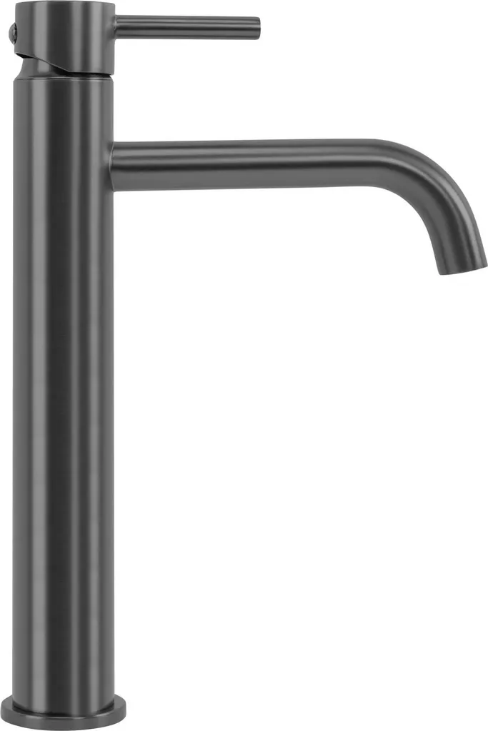 Rubinetto Alto Rea Lungo Titanium - Miscelatore Monocomando di Lusso - 3