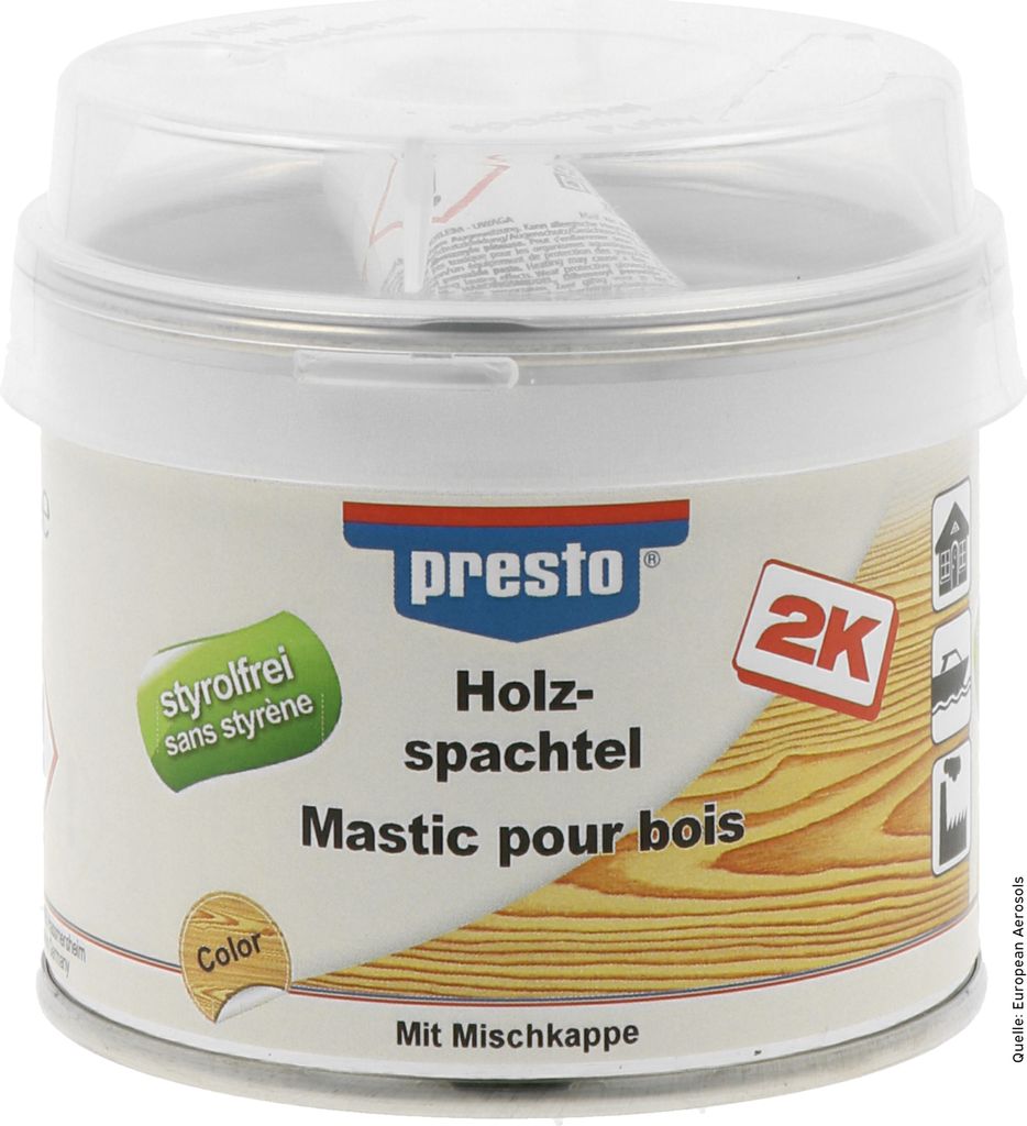 PRESTO Holzspachtel mittel 250g
