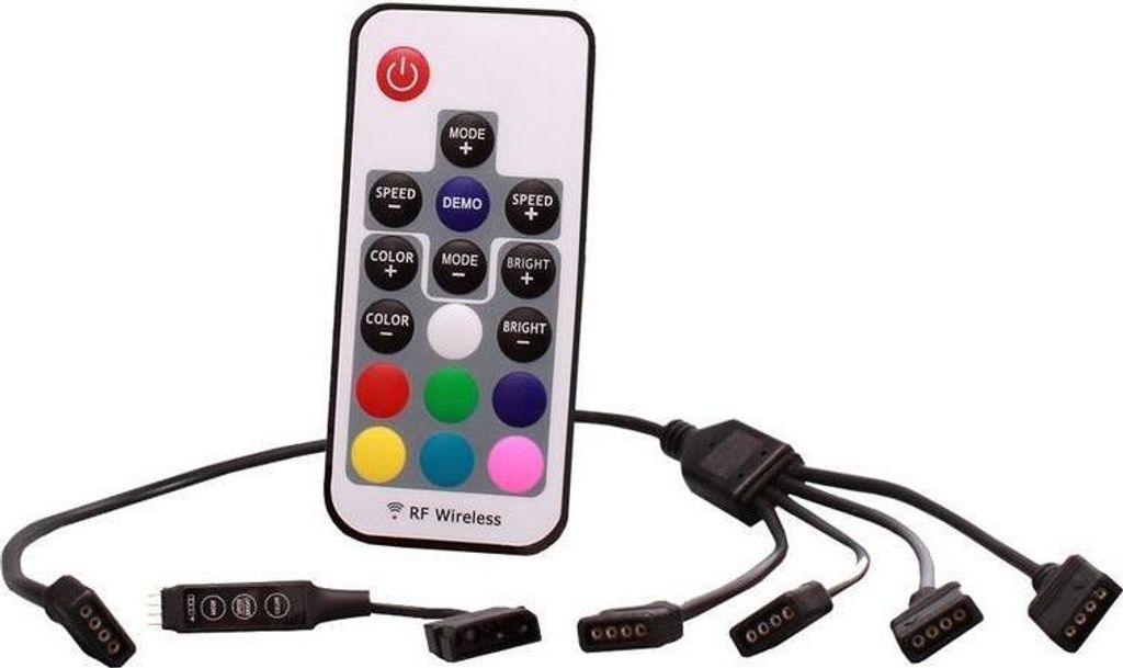 Xilence LQZ.RGB_Set Remote Control, für RGB LED PC Komponenten