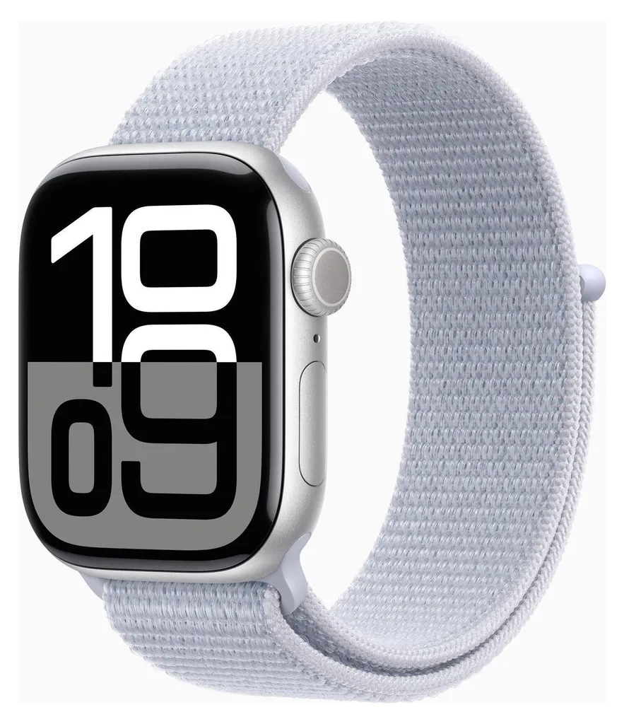 Montre Apple Watch Series 10 42mm GPS Cellular Argent Sport et Santé