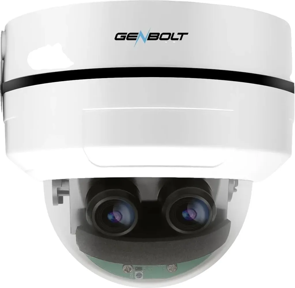 Caméra de sécurité PTZ WiFi 4MP avec double objectif et zoom optique x10
