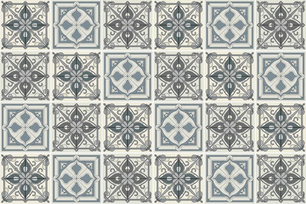 Fliesenaufkleber 10×10 cm – 24 Stück – Selbstklebend – Wasserfest – Pflegeleicht – Hitzebeständig – Für Küche & Bad – Elegante g...