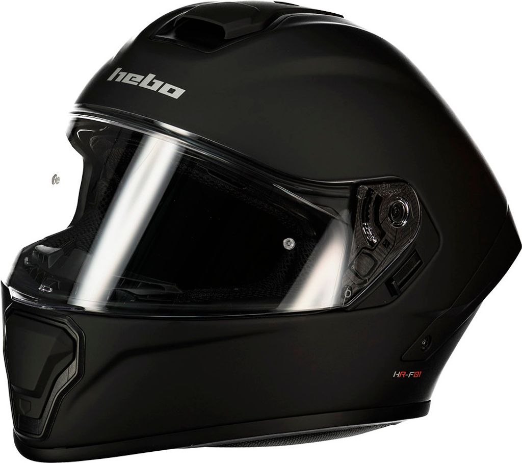 Hebo Fibra Hr F01 Integralhelm Schwarz S Schwarz S