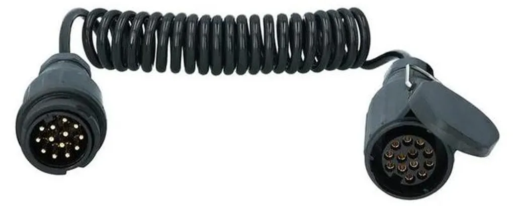 Câble d'Extension de Remorque Carpoint Spiralé 13 Broches de 3,5m