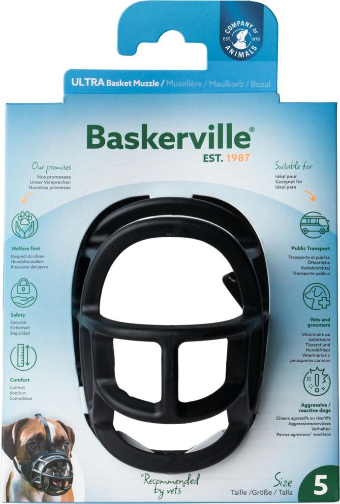 Baskerville Kaganiec Ultra-5 czarny Zdjęcie produktu 