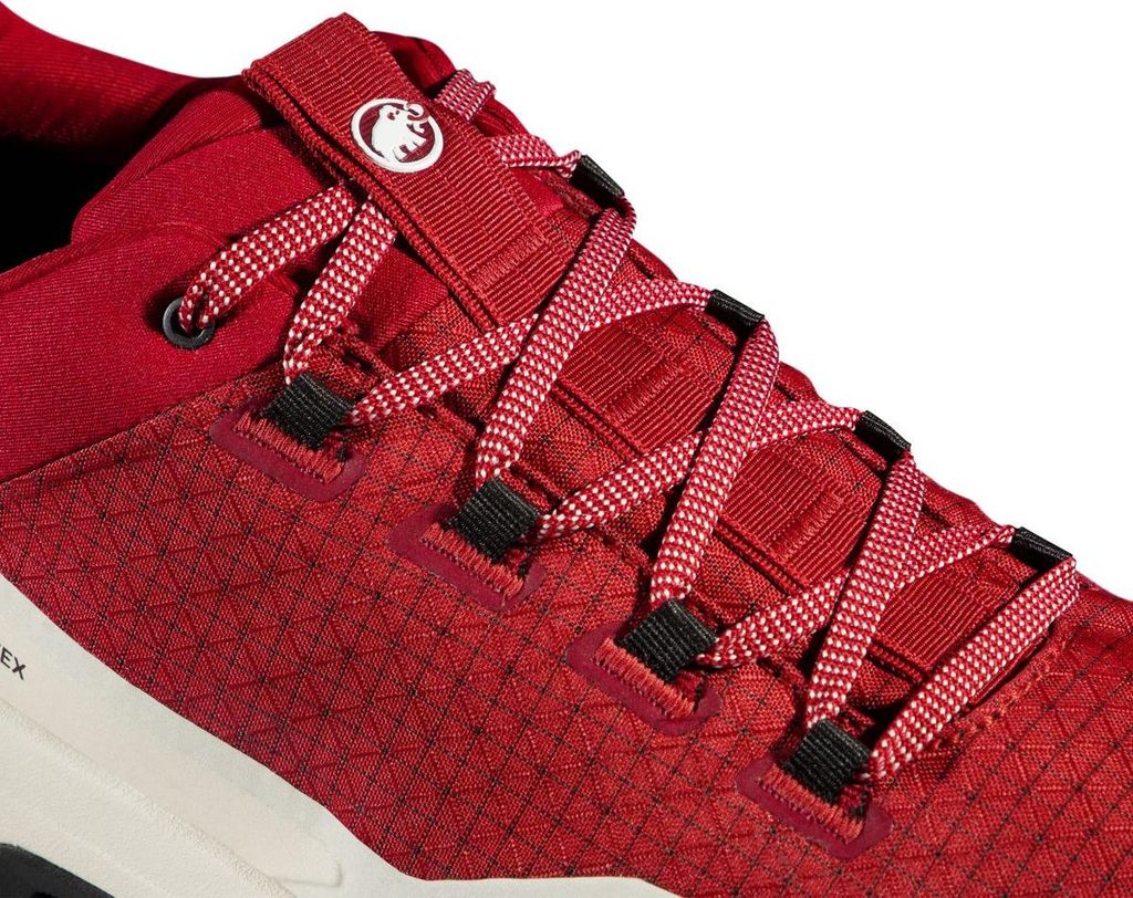 Mammut Sertig III Low GTX Men - leichter, wasserdichter Tageswanderschuh, Farbe:dark mammut red-moonbeam, Größe:13 UK / 48 2/3