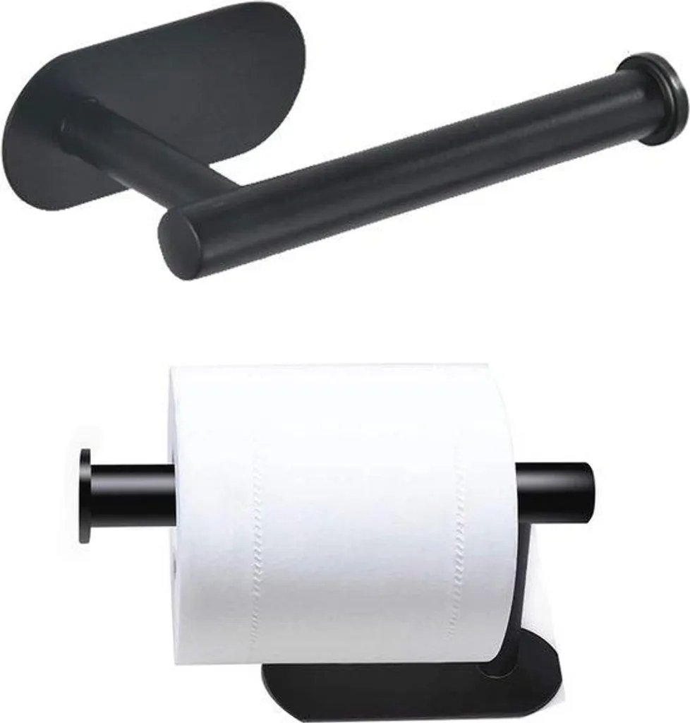 Support papier toilette sans trou pour carrelage de salle de bains