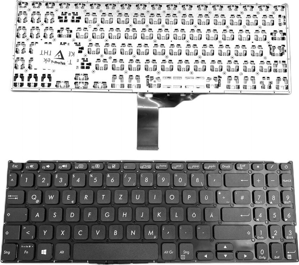 DEUTSCHE-Tastatur Keyboard kompatibel für Asus VivoBook 15 F512FA-EJ851T