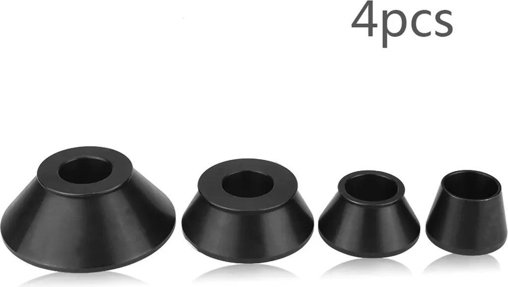 Kit 4 cônes de rétrécissement pour équilibreuse - Arbre standard 40mm