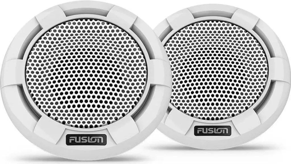 Tweeters Marine Fusion 3i Blancs avec Dôme en Soie et Son Haute Fidélité