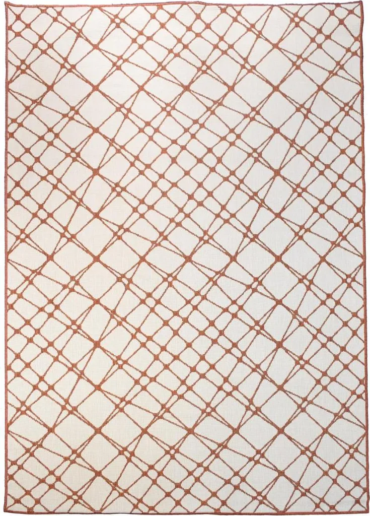 Tapis de terrasse réversible Kelim EX1 DOR - Décoration jardin lavable