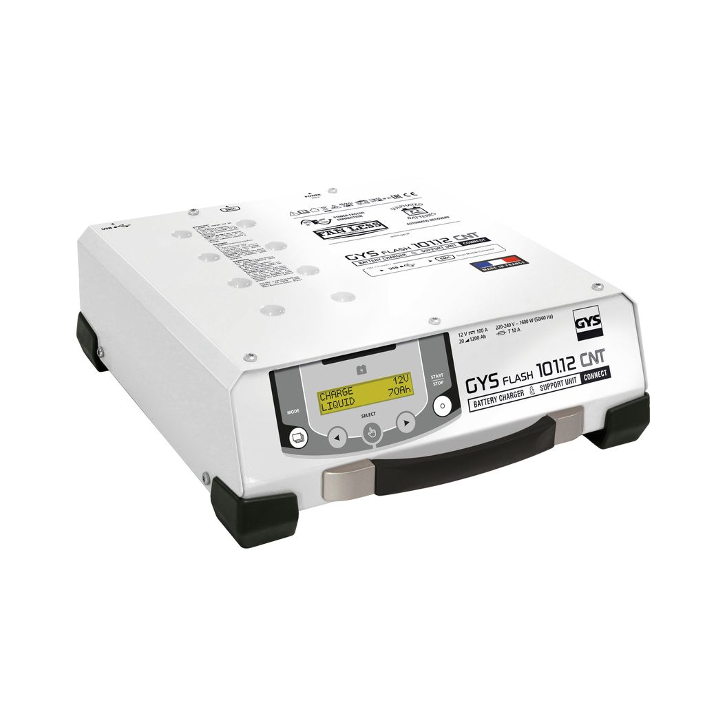 GYS GYSFLASH 101.12 CNT Autobatterie Ladegerät Batterieladegerät 12V für KFZ LKW 026988