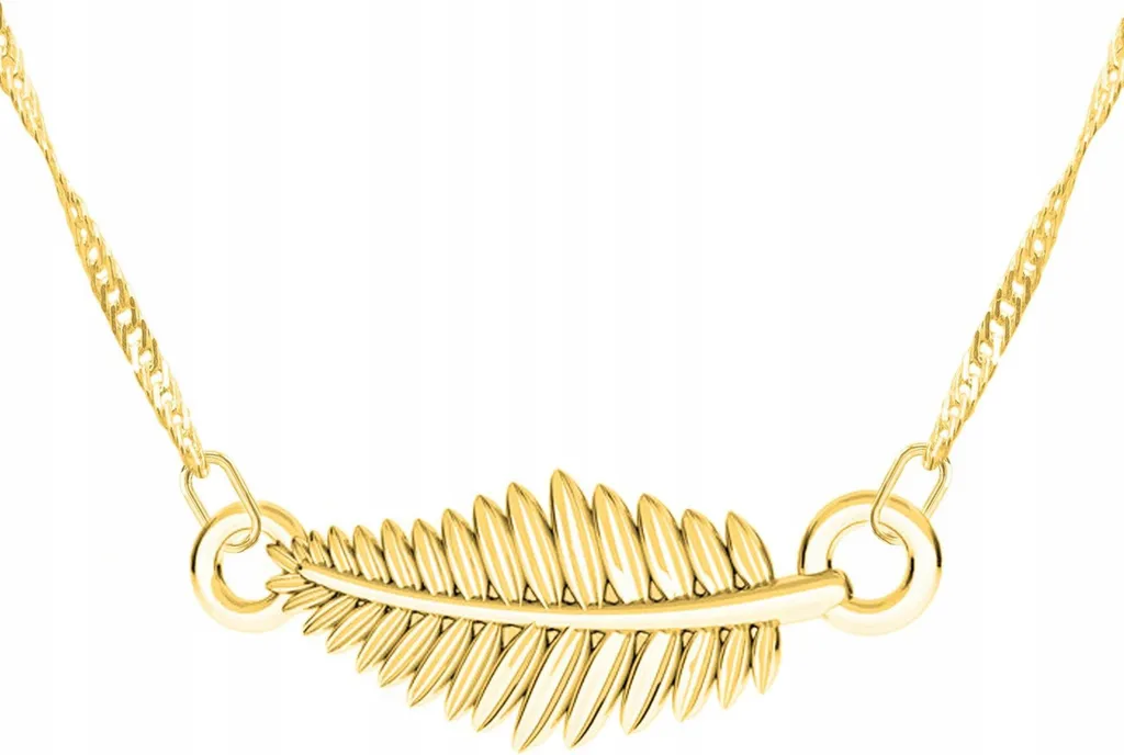 Collana Foglie e Ramoscelli Oro in Argento 925 - Gioiello Natura Artigianale