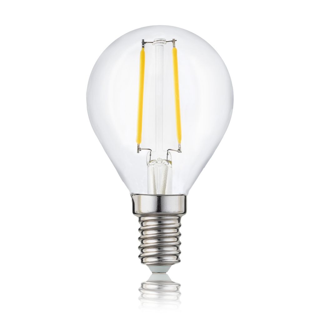 LED Birne Glühlampe Leuchtmittel Lampe E14 Warmweiß 2700 K 2,5W klar 1 Stück